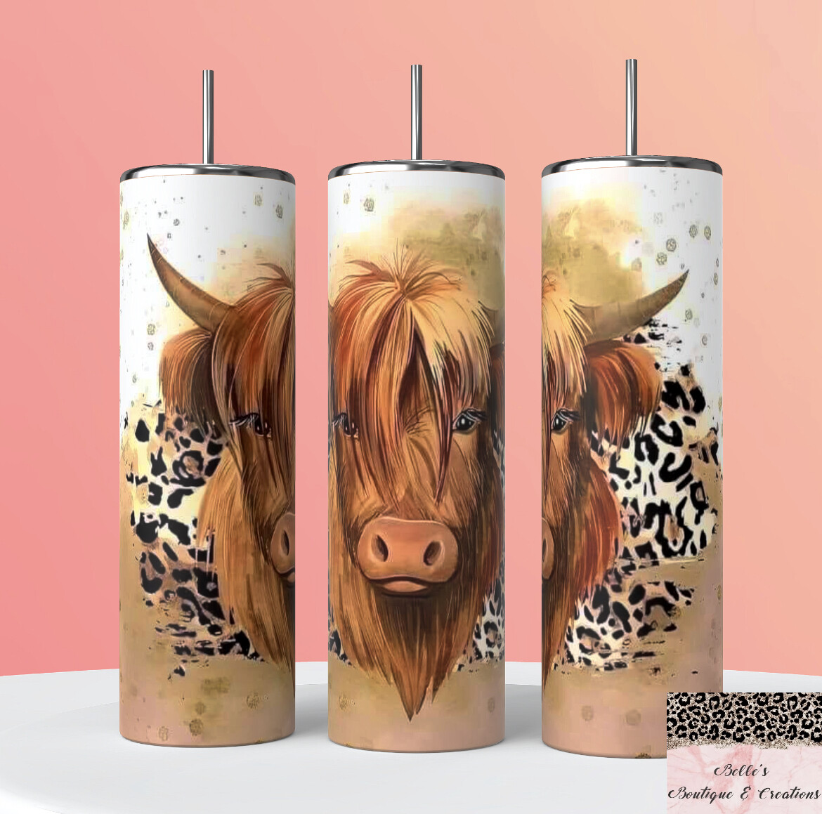 Highland Cow Tumbler