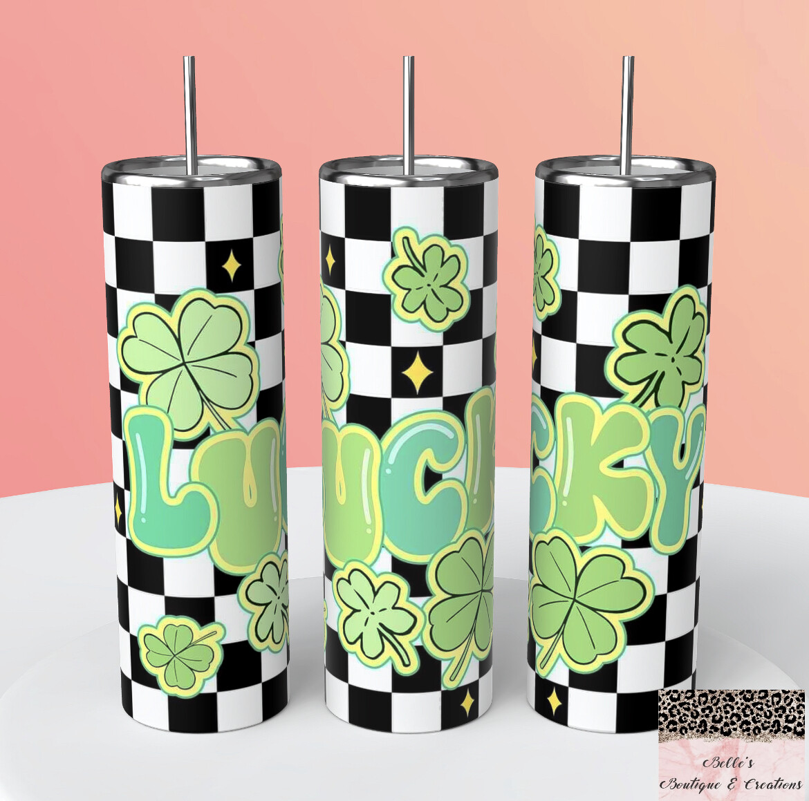 Lucky St Patrick’s Day Tumbler