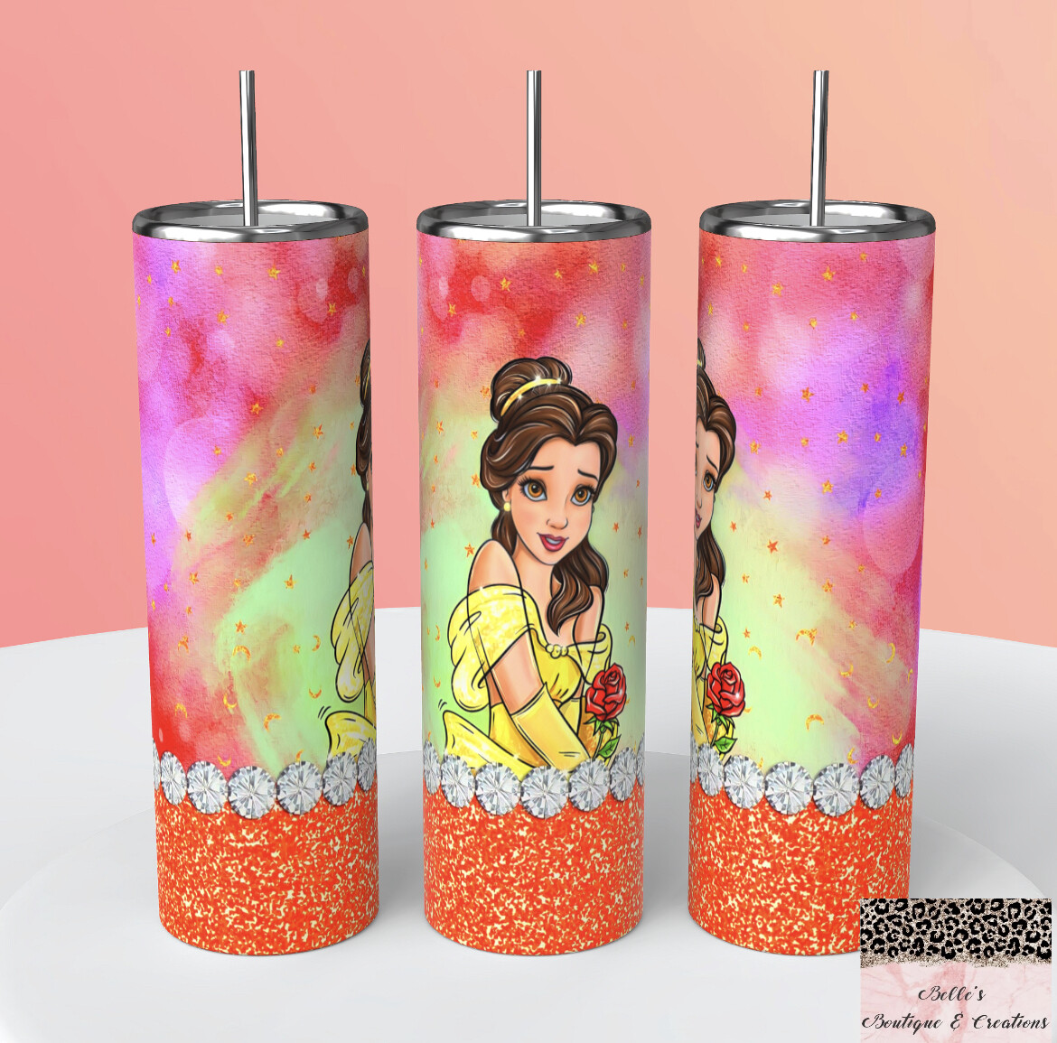 Beauty and the Beast Tumbler