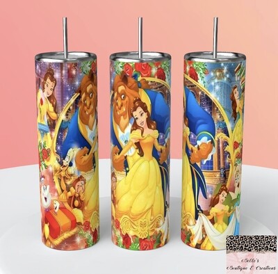 Beauty and the Beast Tumbler