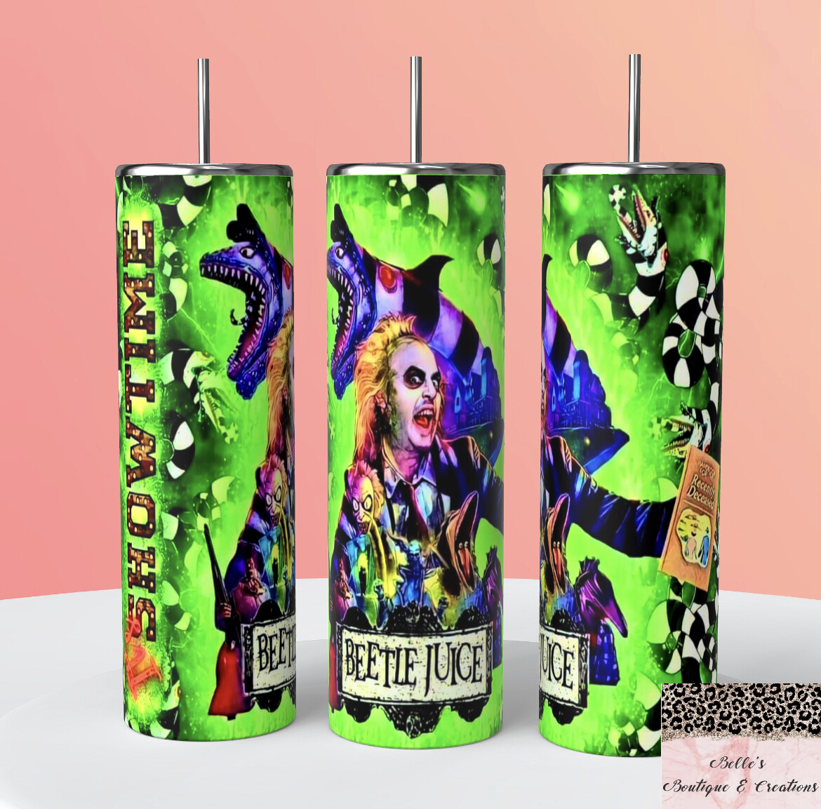Beetlejuice Tumbler