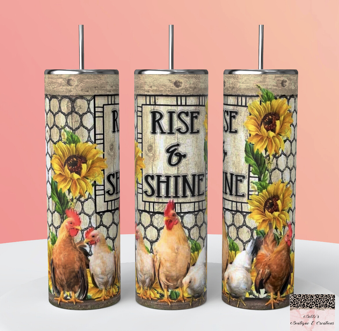 Rise and Shine Chicken Tumbler