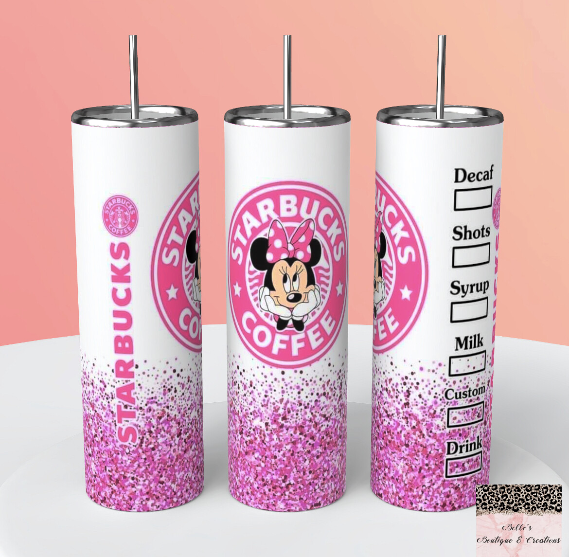 Minnie Mouse Starbucks Tumbler