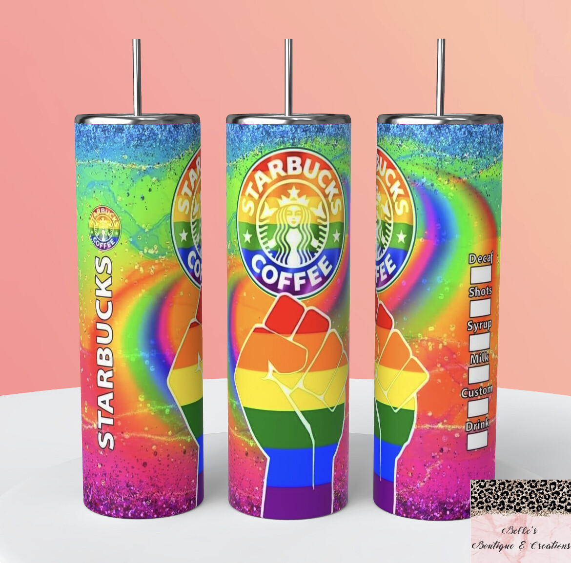 Pride Starbucks Tumbler
