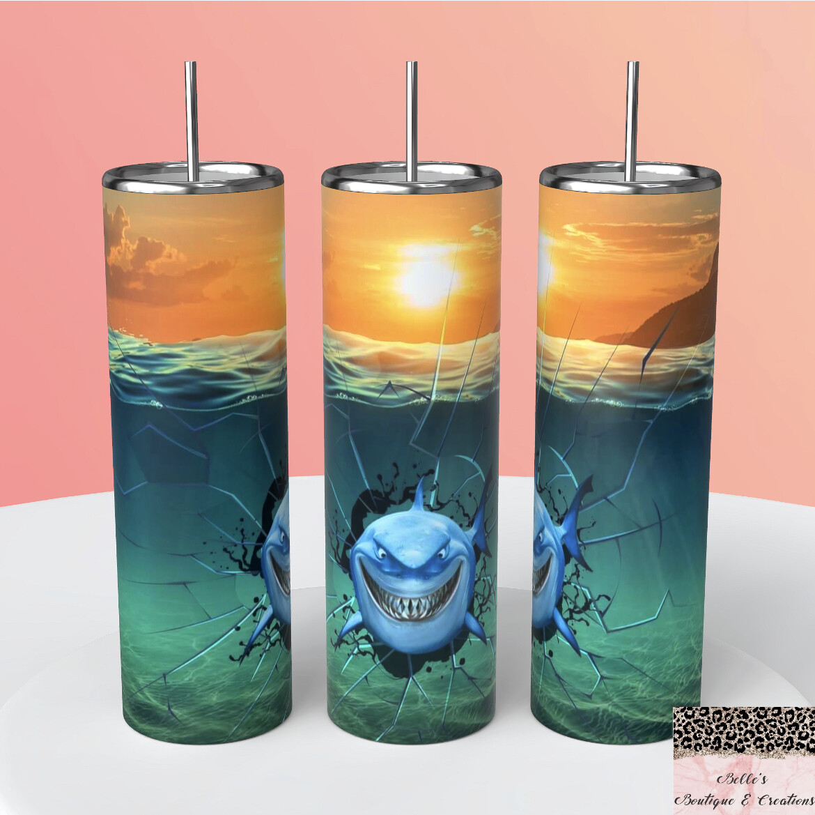 Bruce Nemo Shark Tumbler