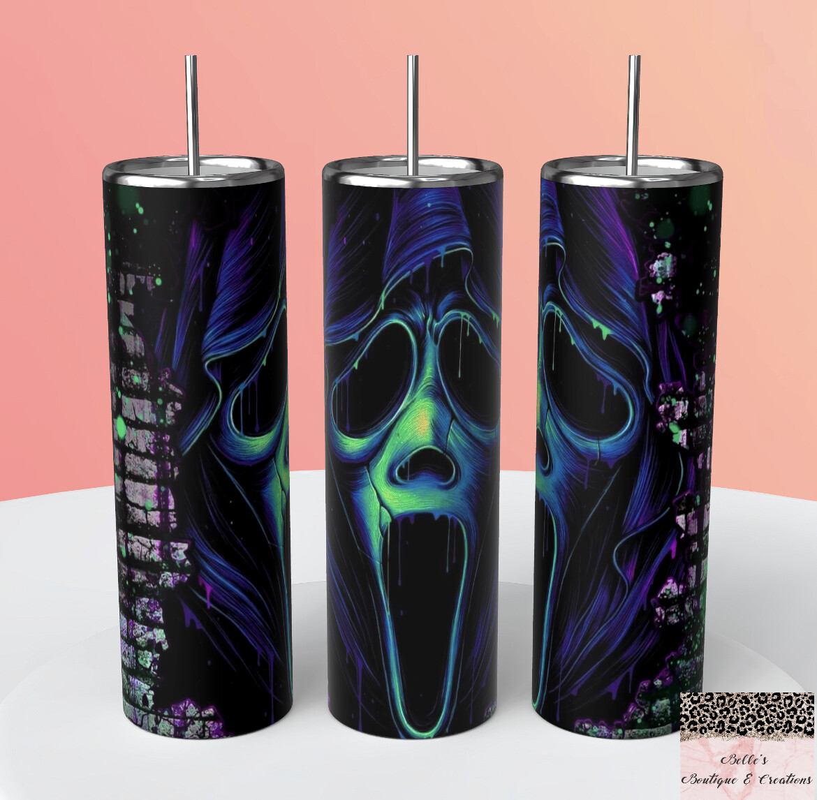 Ghostface Horror Tumbler