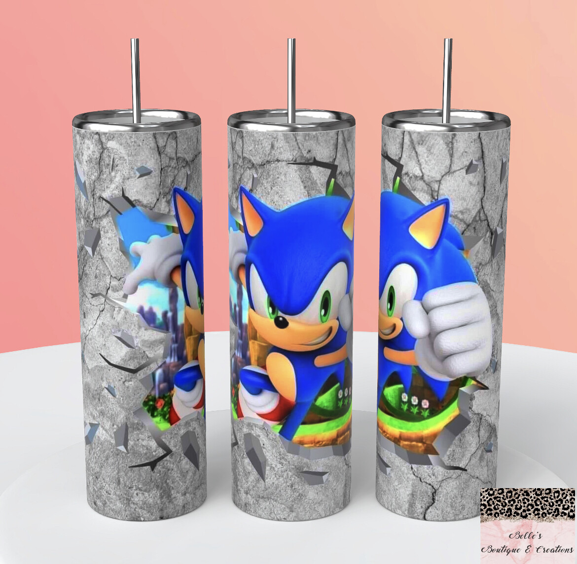 Sonic The Hedgehog Tumbler