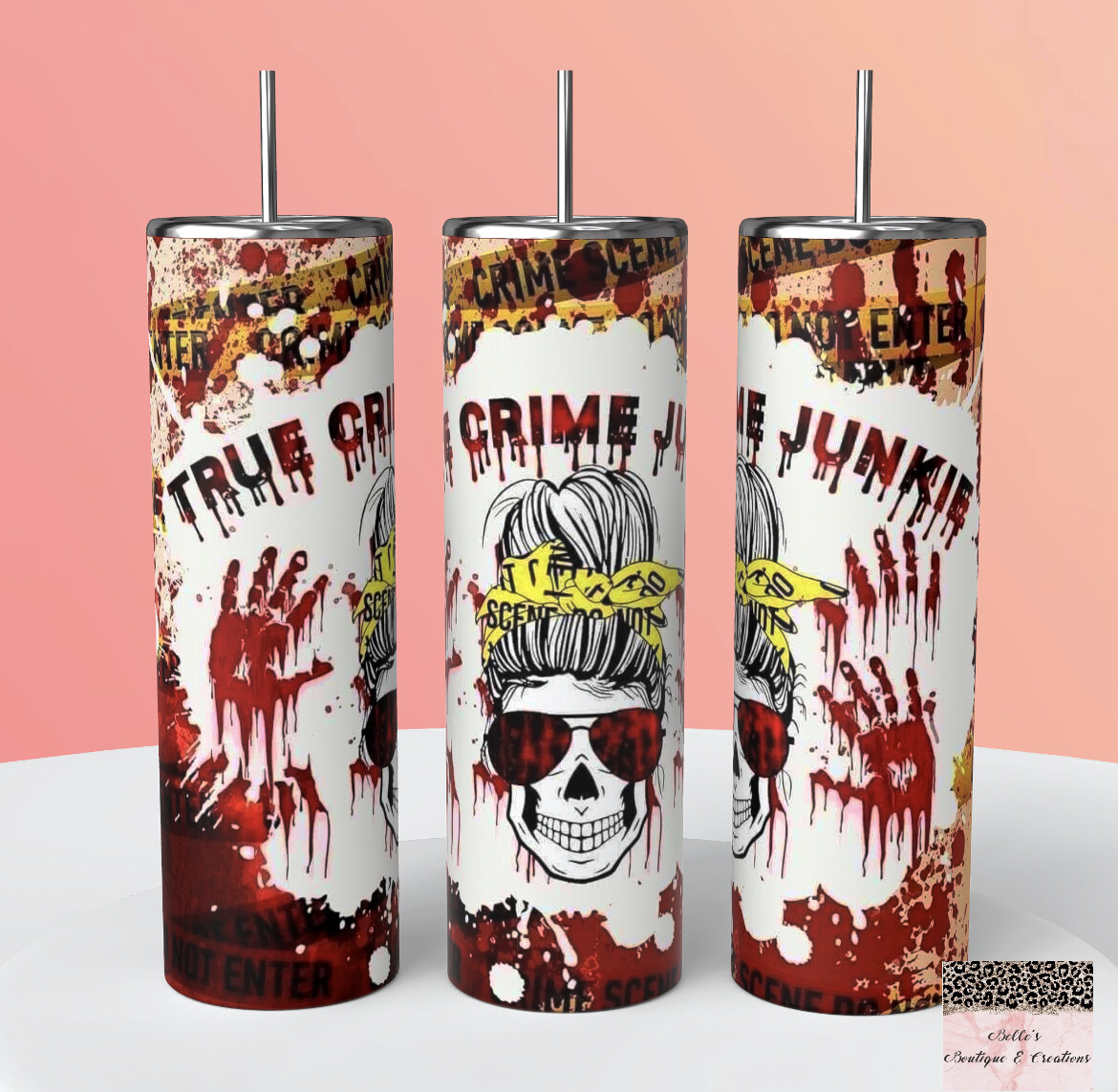 True Crime Junkie Tumbler
