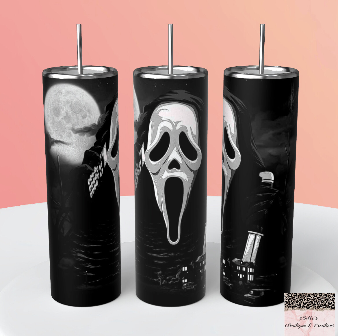 Ghostface Horror Tumbler