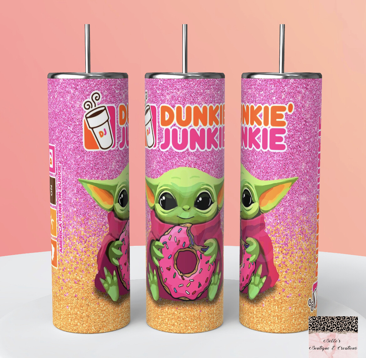 Star Wars Yoda Dunkie Junkie Tumbler