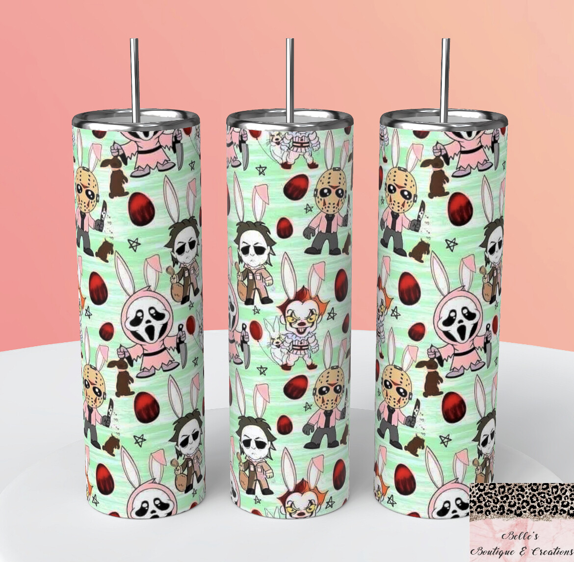 Easter Horror Tumbler