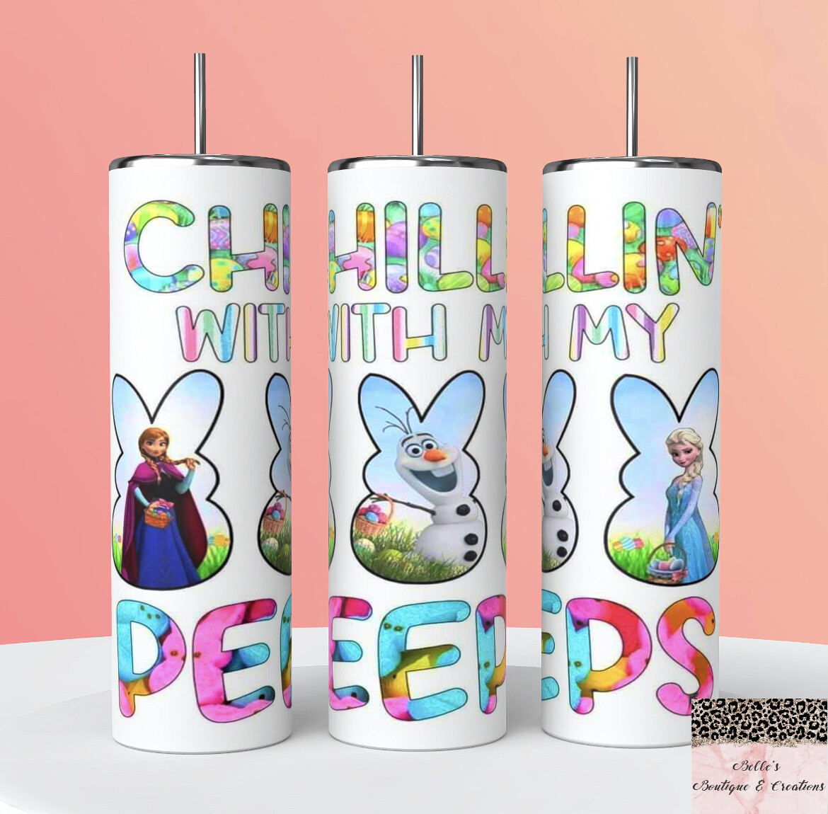 Easter Frozen Peeps Tumbler