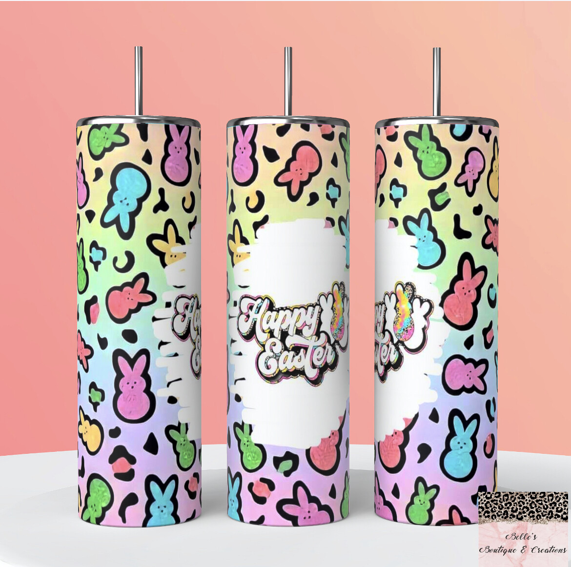 Happy Easter Peeps Tumbler