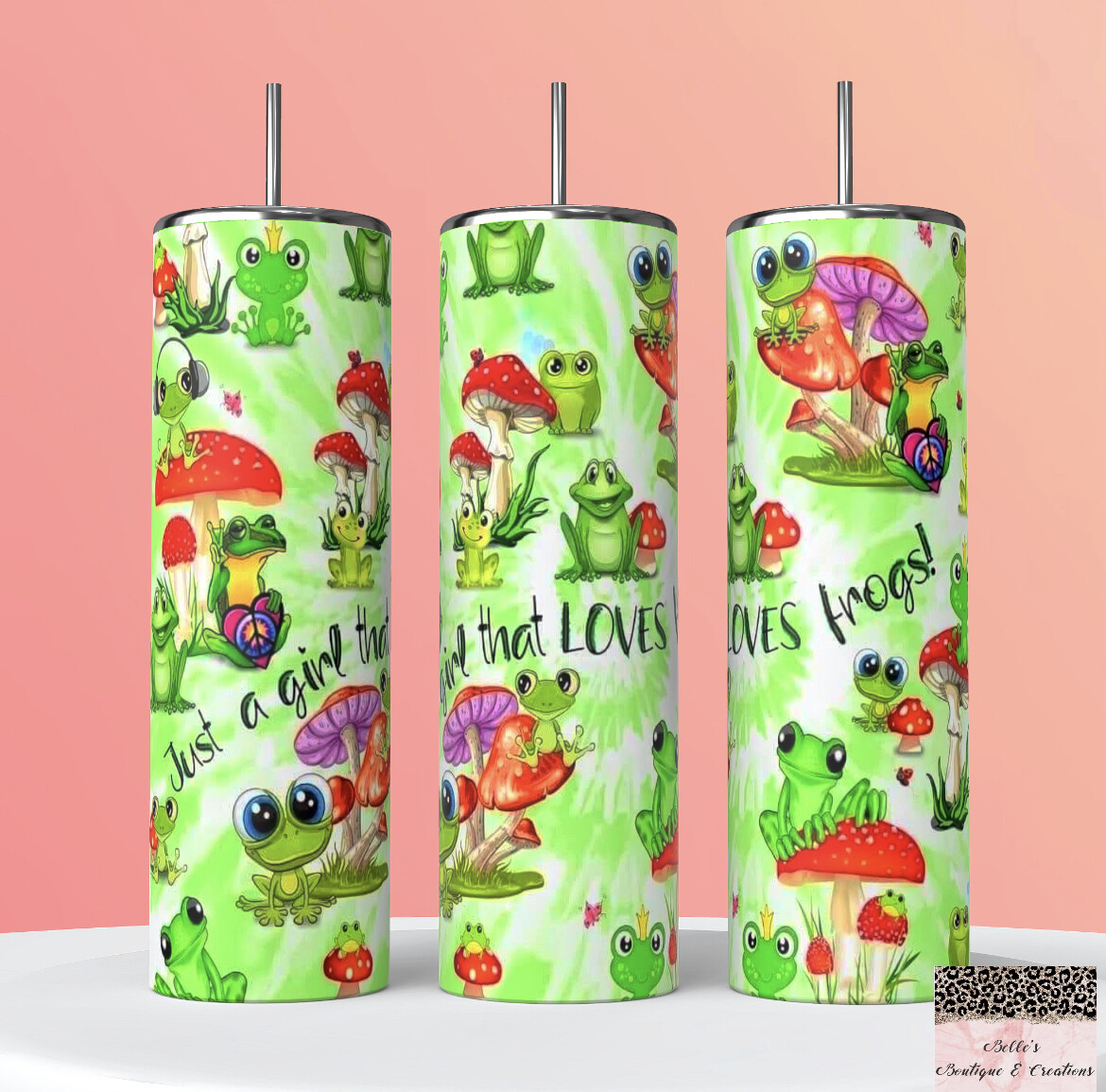Just A Girl That Loves Frogs Tumbler