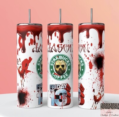 Jason Starbucks Tumbler
