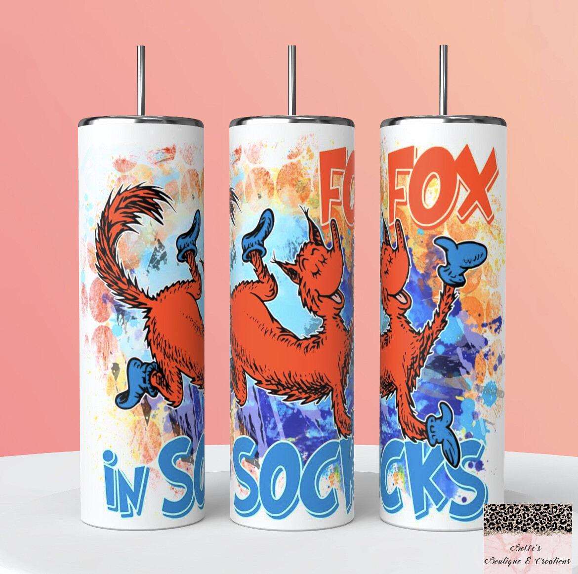 Dr Seuss Fox In Socks Tumbler
