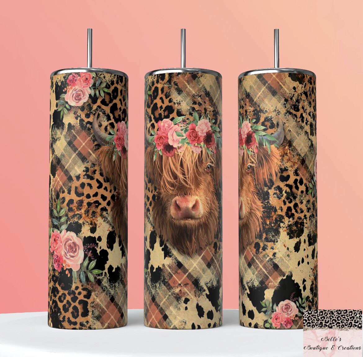 Highland Cow Tumbler
