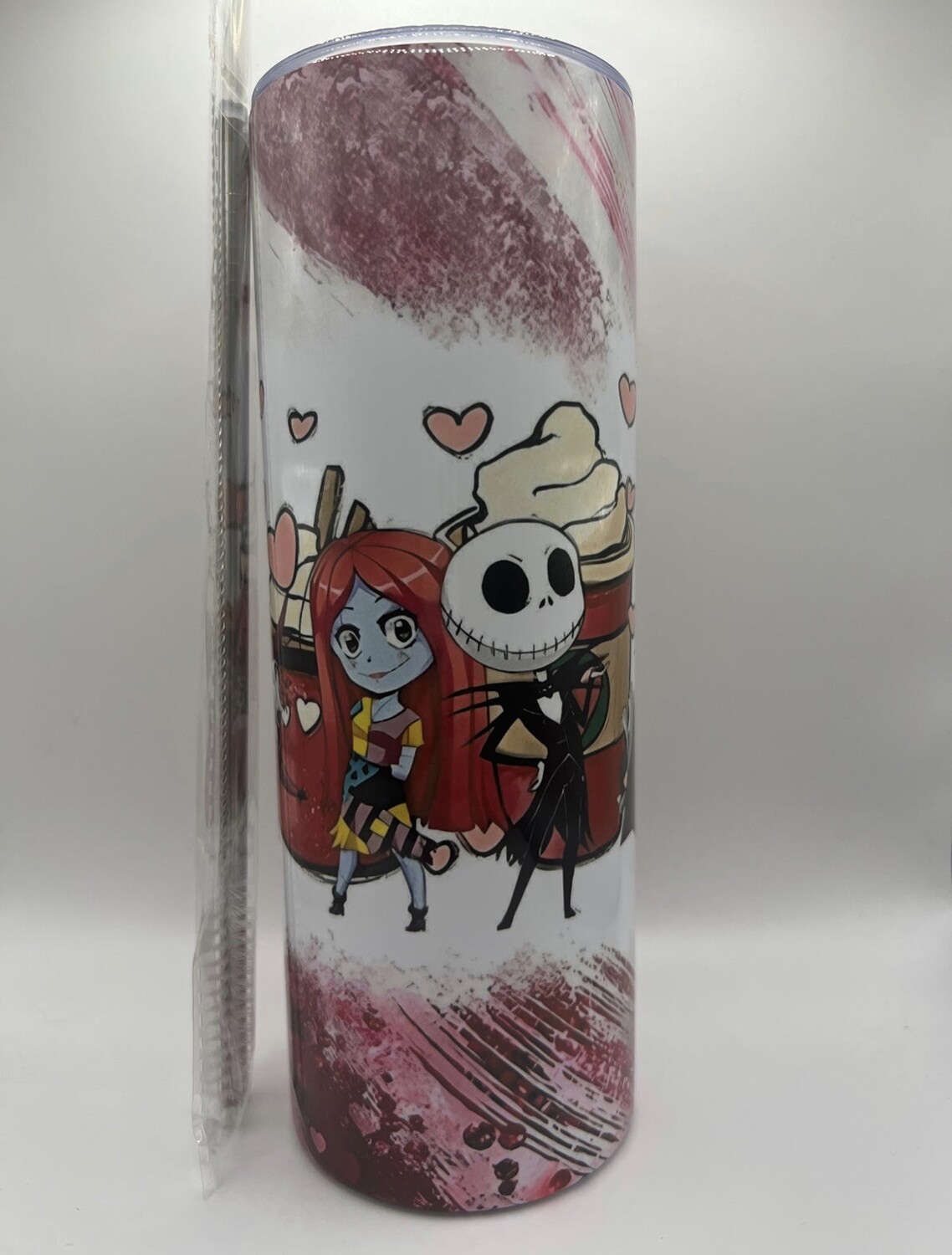 Nightmare Before Christmas Jack and Sally Tumbler