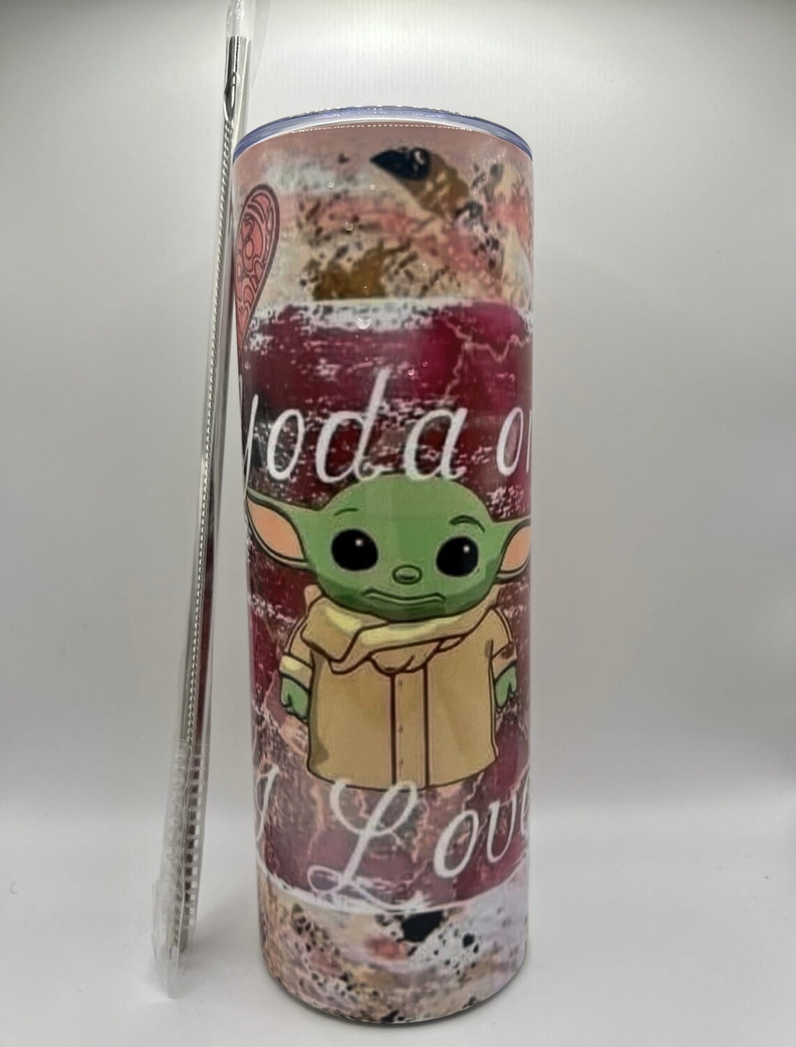 Star Wars Yoda One I Love Tumbler