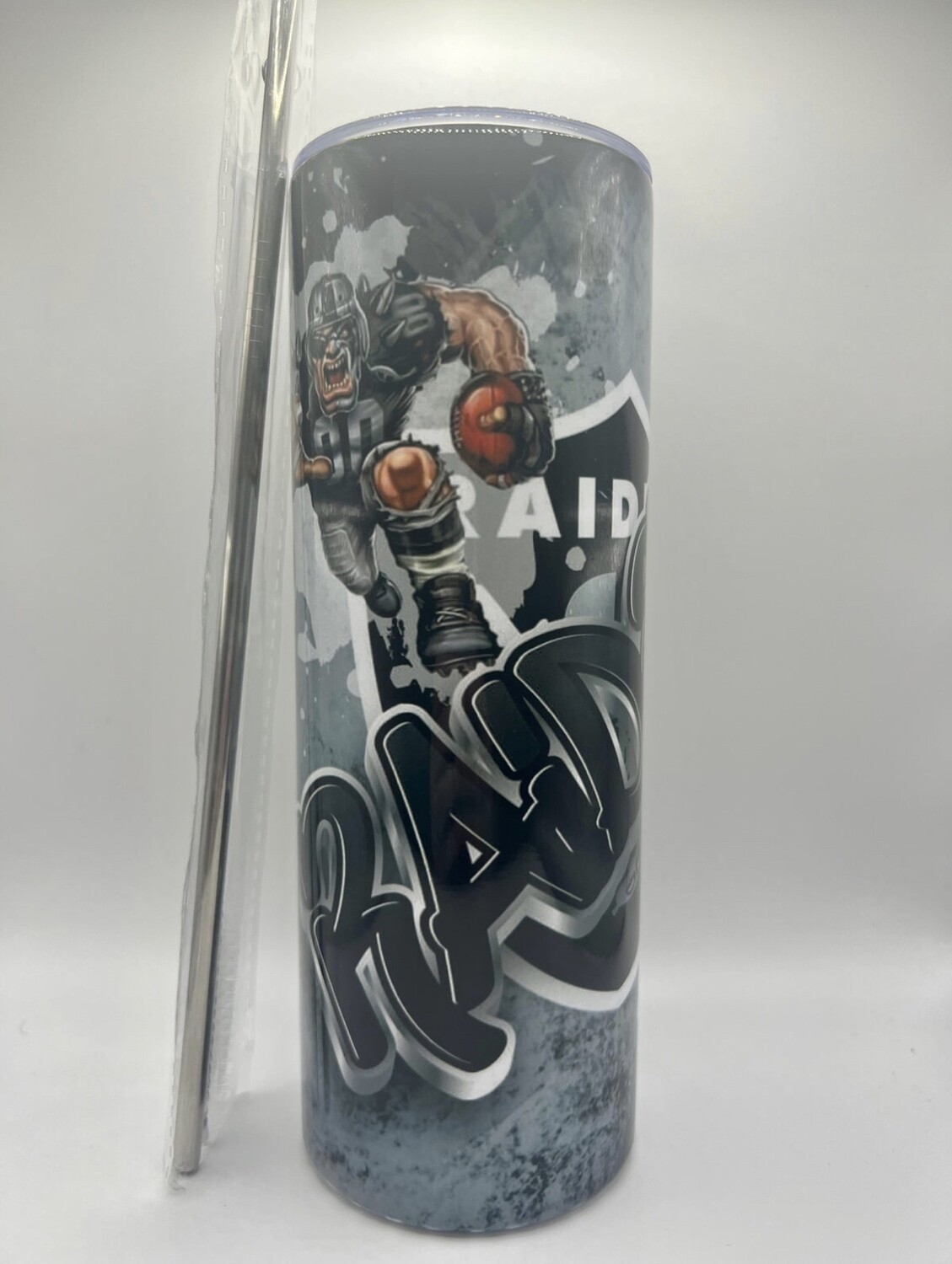 Raiders Football Tumbler