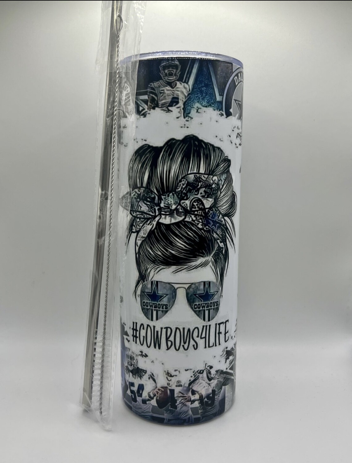 Cowboys Football Tumbler