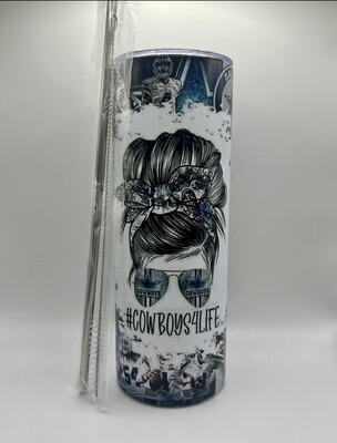 Cowboys Football Tumbler