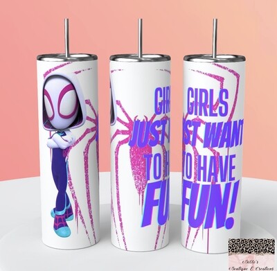 Ghost Spider Gwen Tumbler