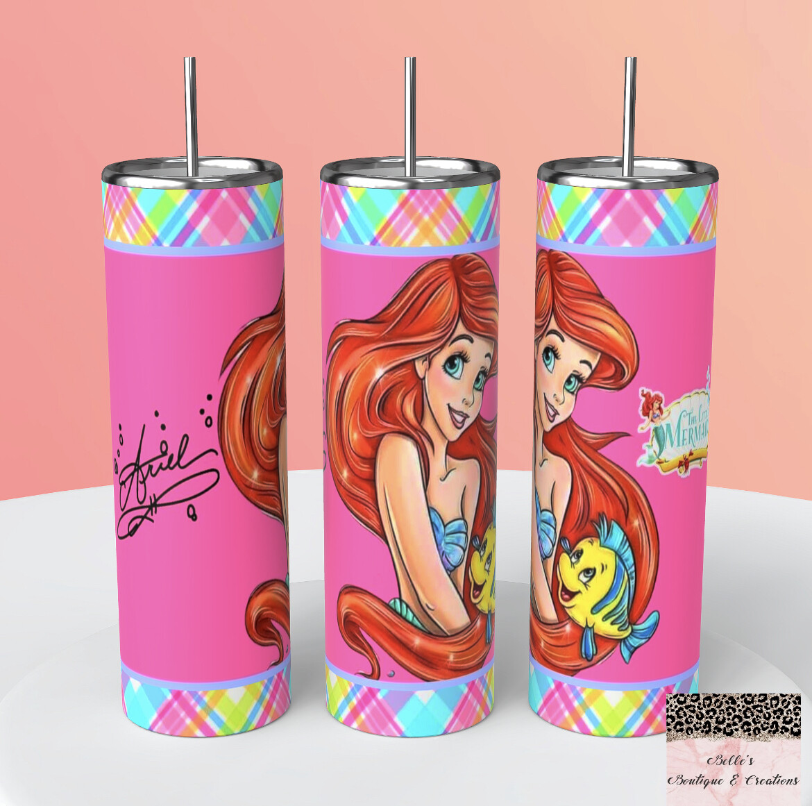 Little Mermaid Ariel Tumbler