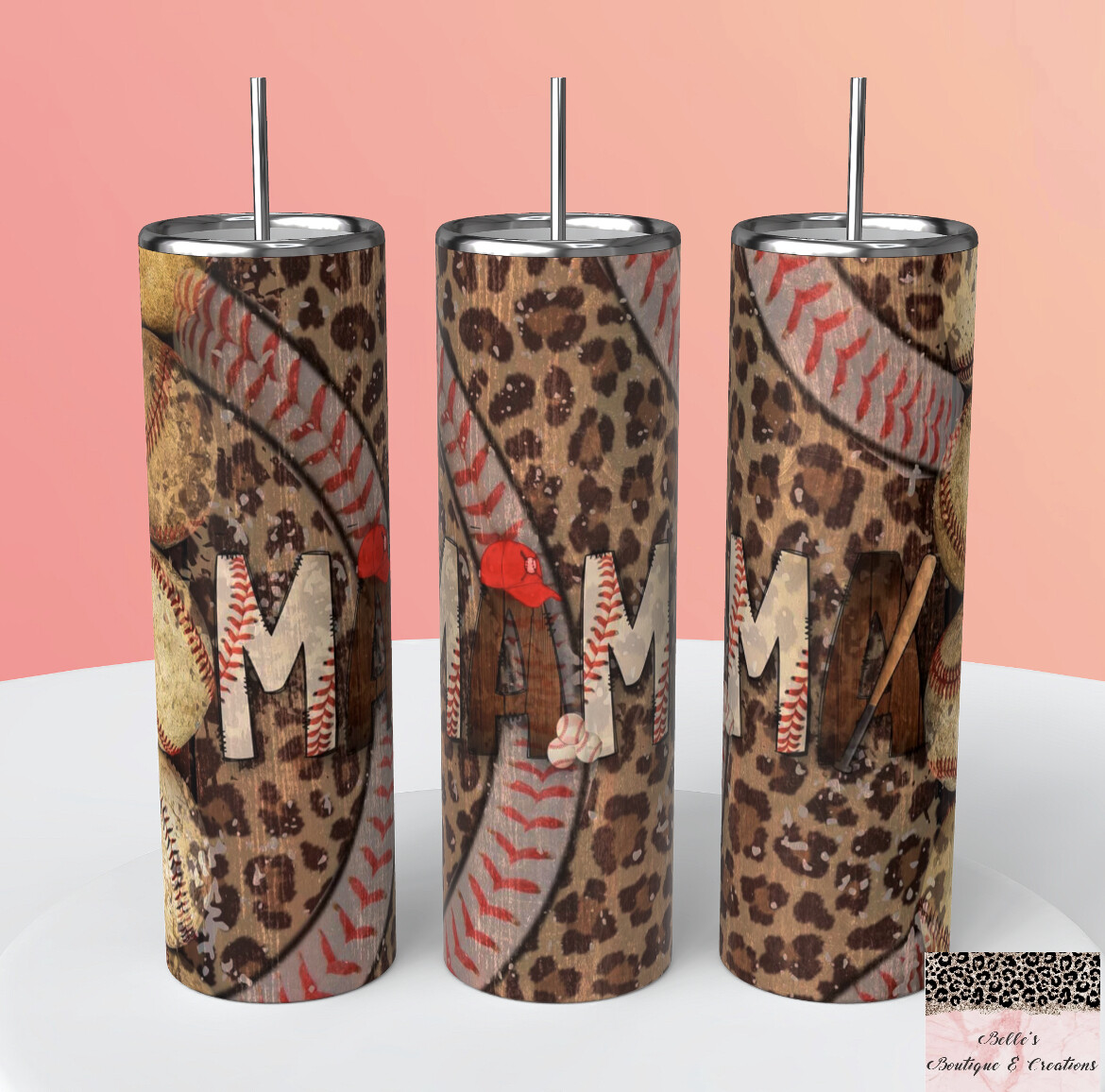 Baseball Mama Tumbler