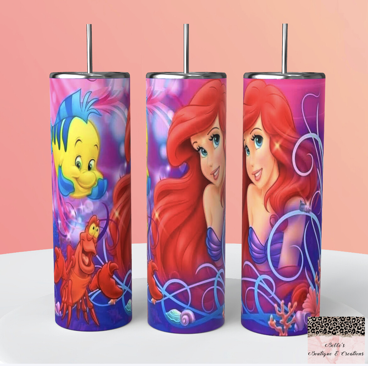 Little Mermaid Ariel Tumbler