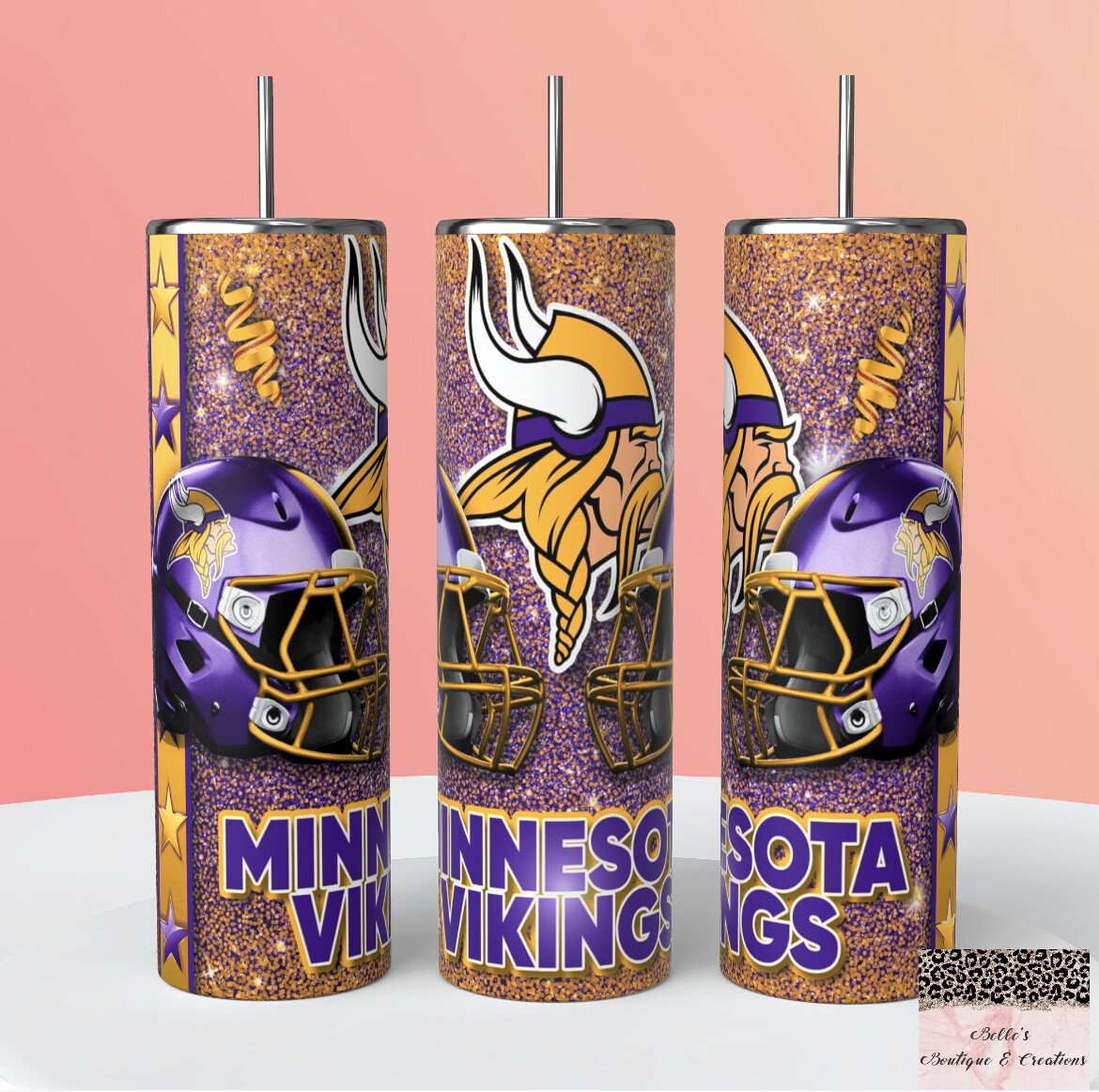 Minnesota Vikings Football Tumbler