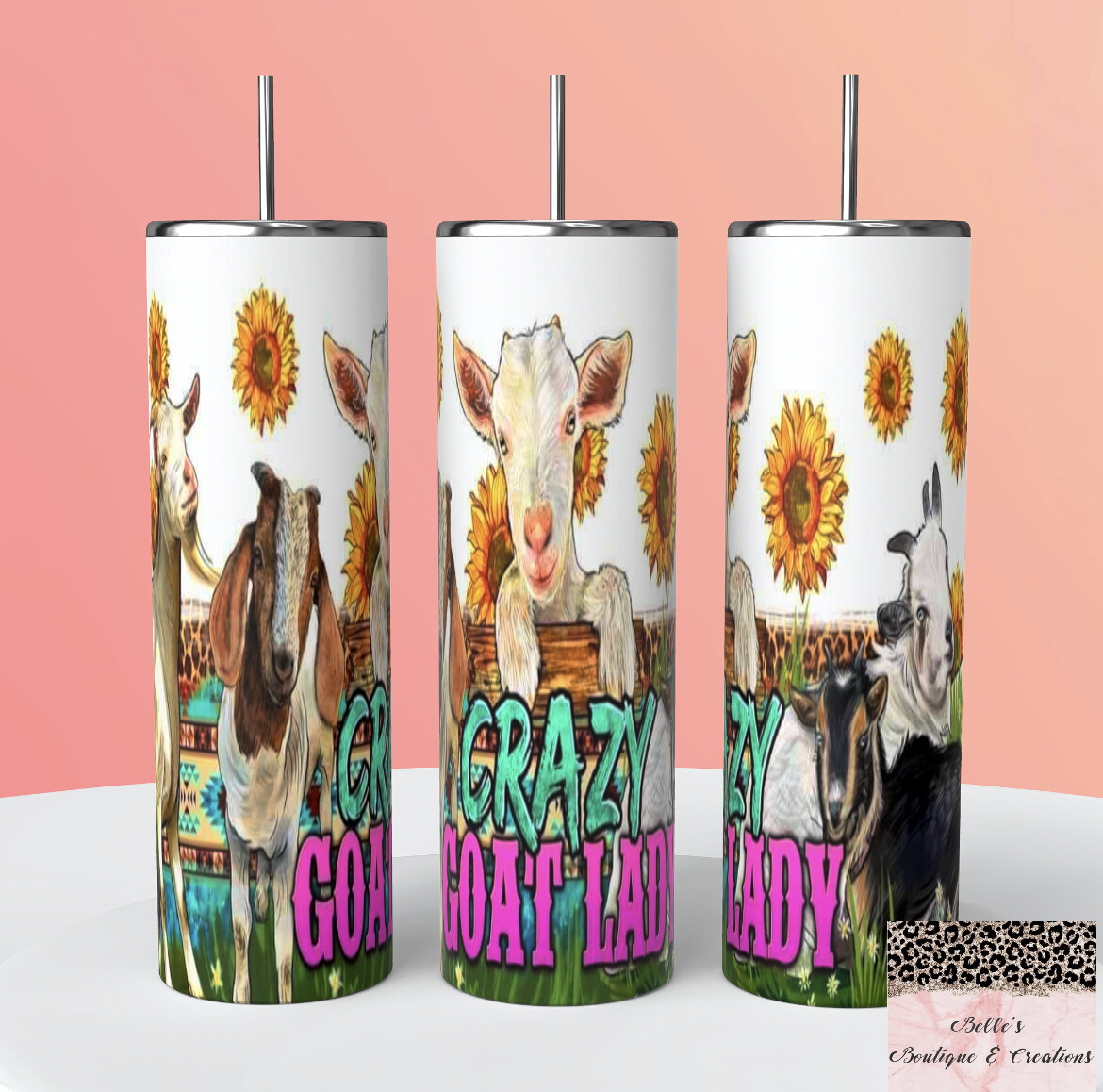 Crazy Goat Lady Tumbler