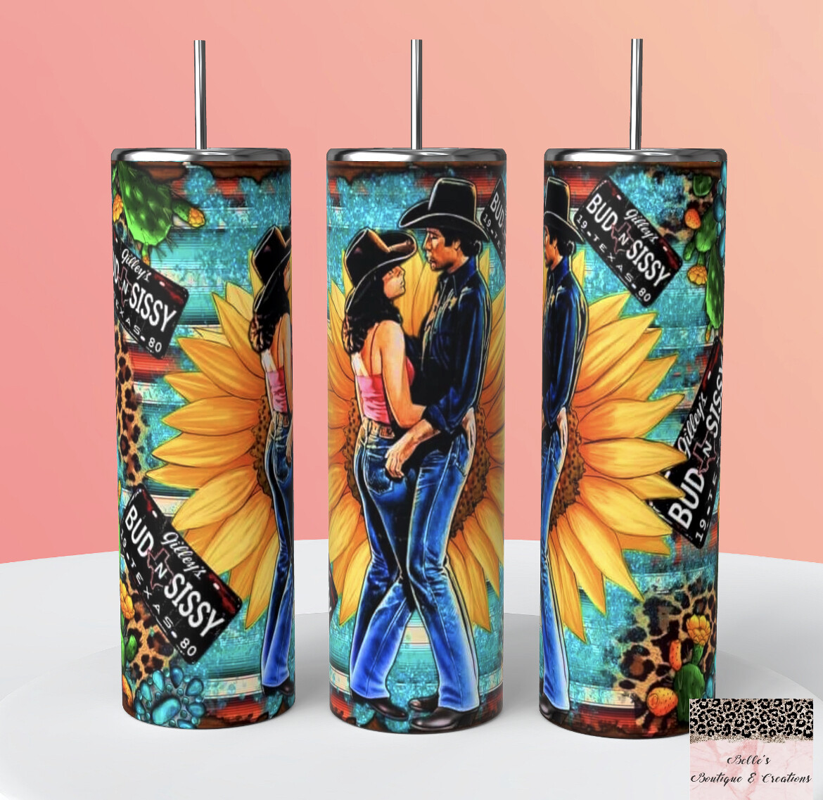 Urban Cowboy Country Western Tumbler