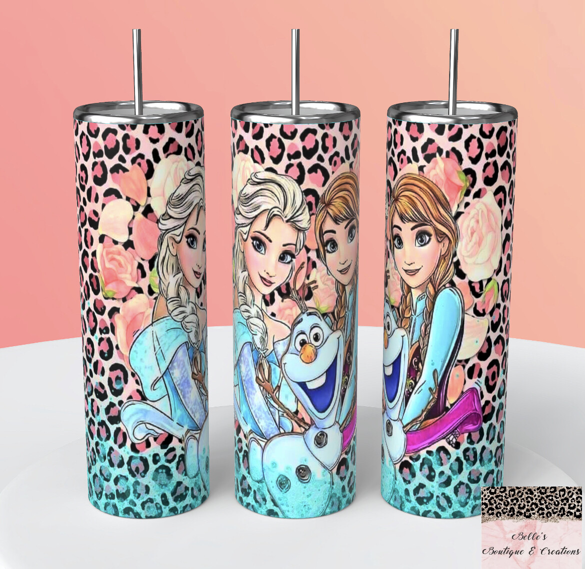 Frozen Elsa Anna Olaf Tumbler