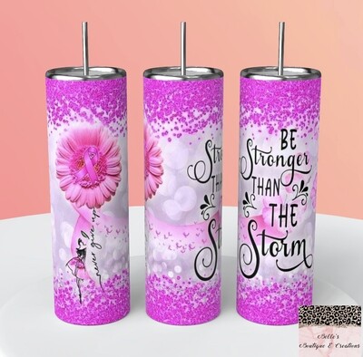Breast Cancer Awareness Tumbler