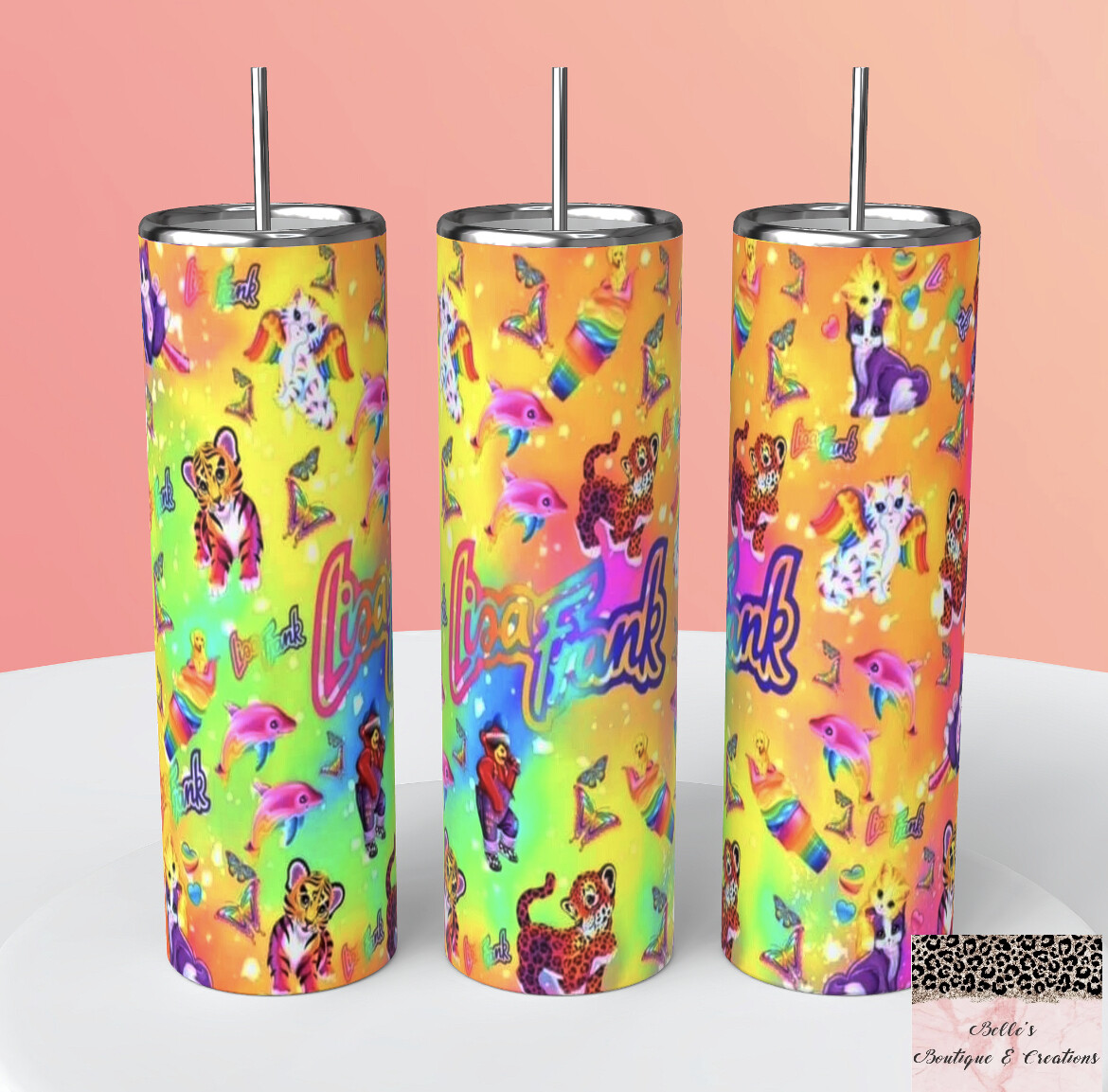 Lisa Frank Tumbler