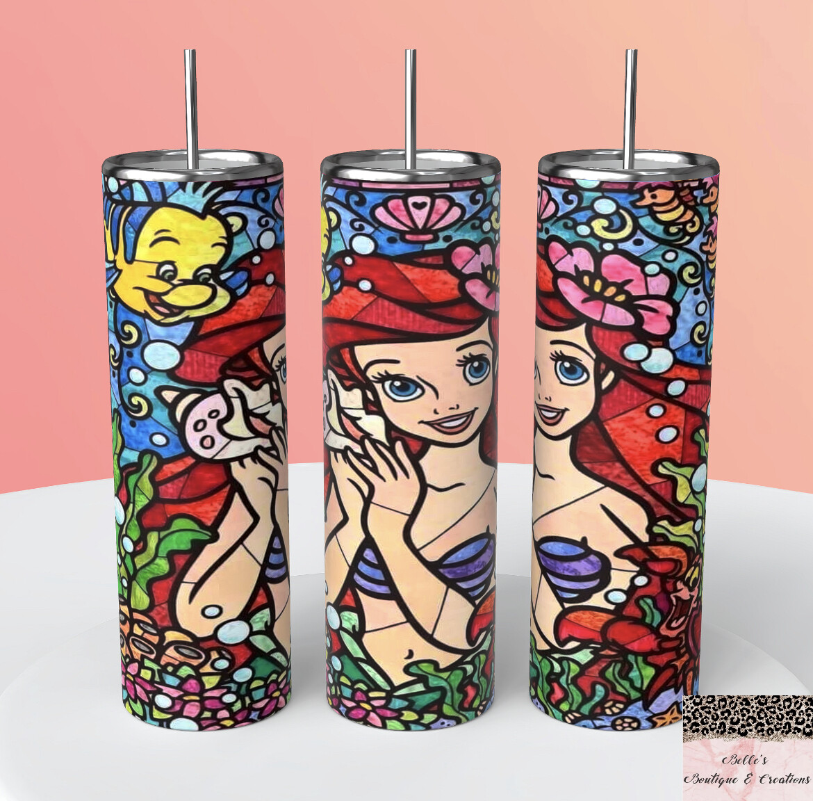 Little Mermaid Ariel Tumbler