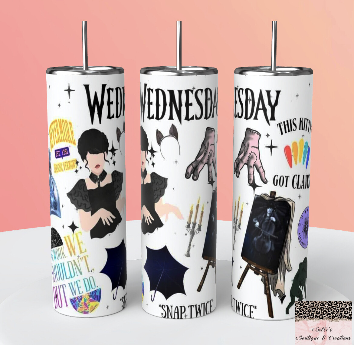Wednesday Adams Tumbler
