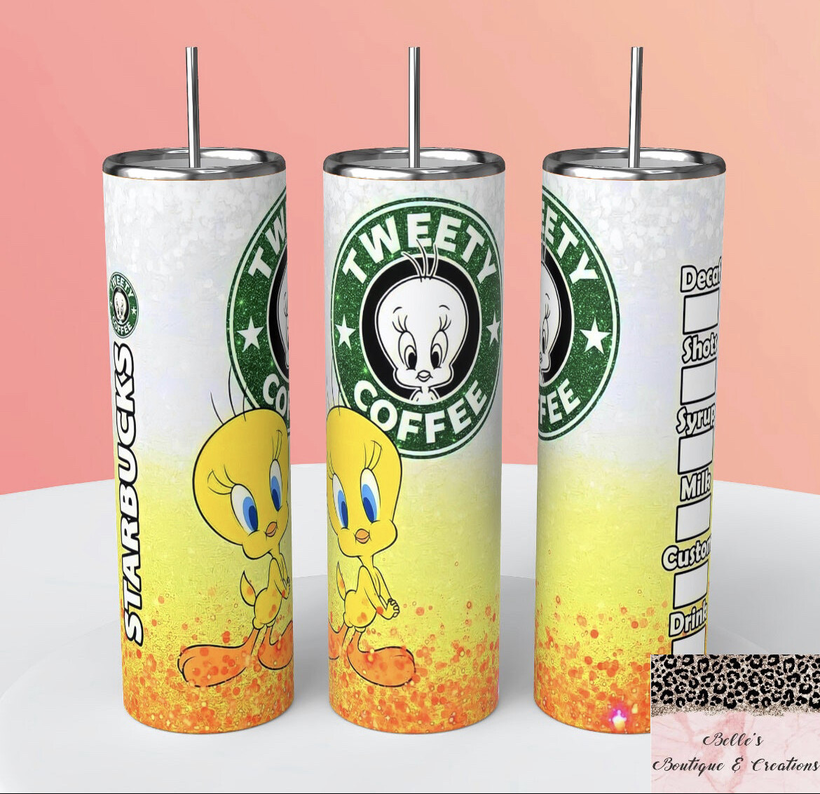 Tweety Bird Starbucks Tumbler