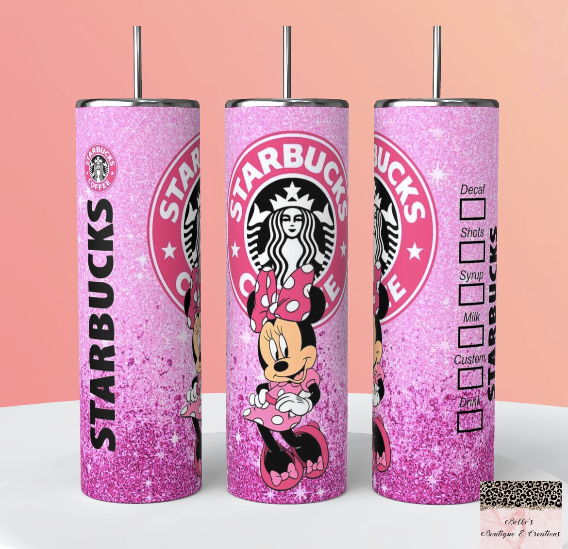 Minnie Mouse Starbucks Tumbler