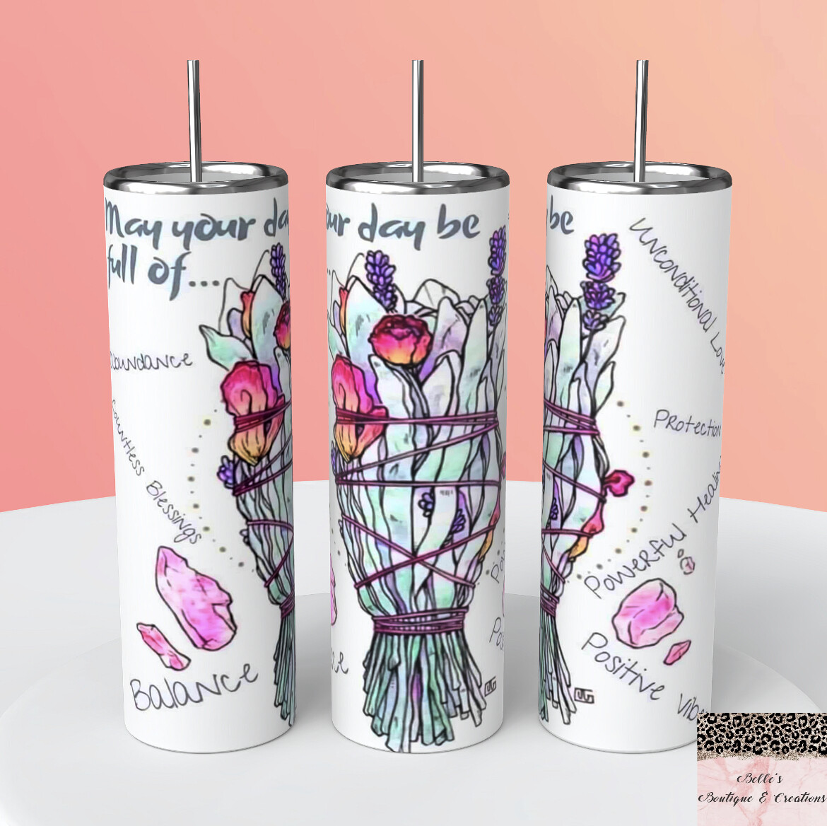 Positive Vibes Tumbler