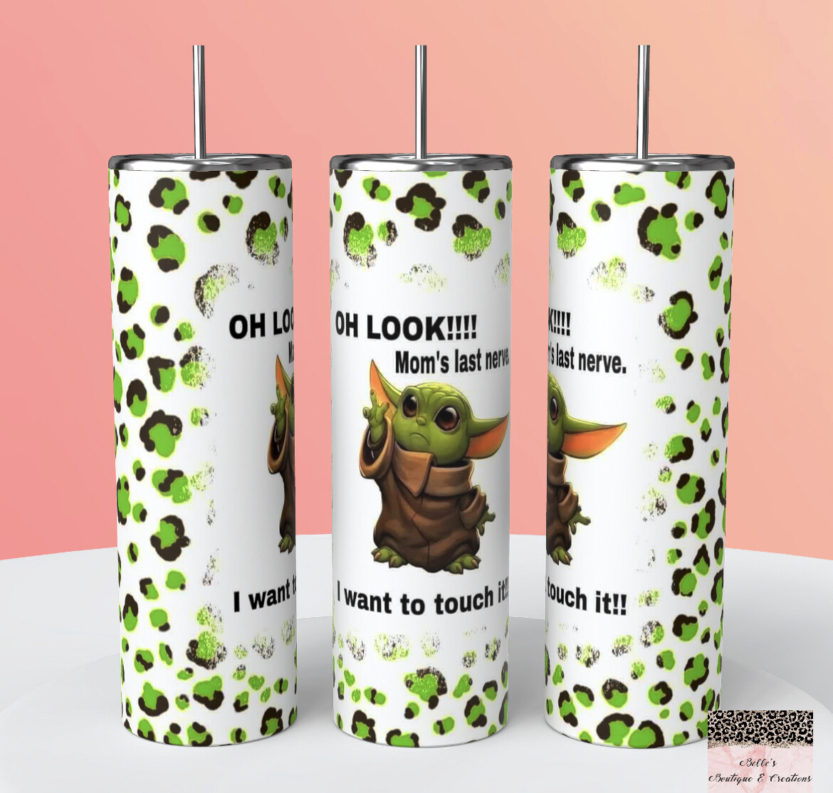 Star Wars Yoda Mom Tumbler