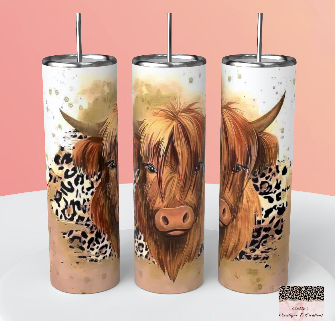 Highland Cow Tumbler