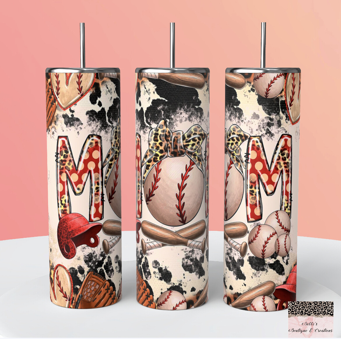 Baseball Mom Tumbler