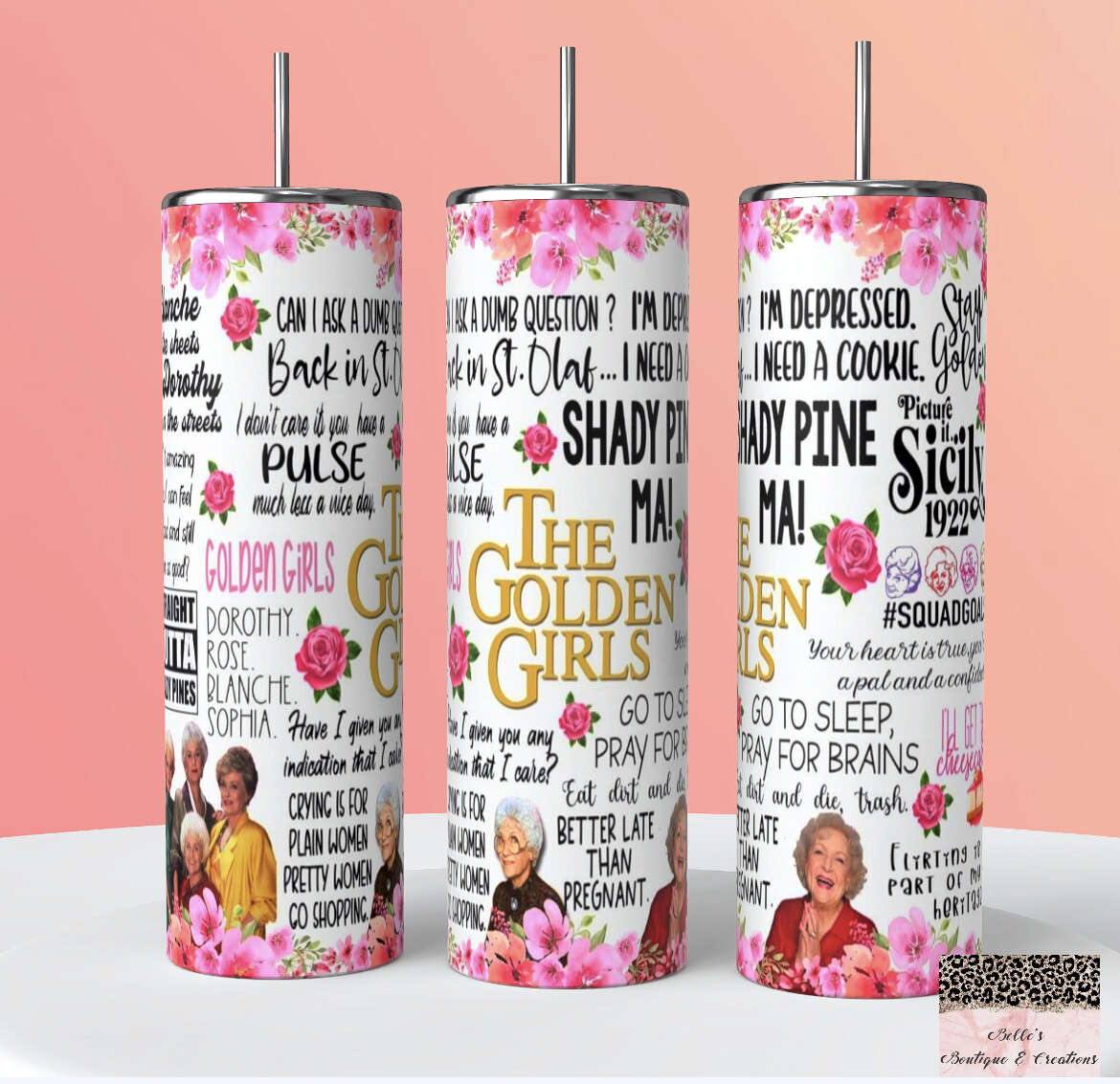 Golden Girls Tumbler