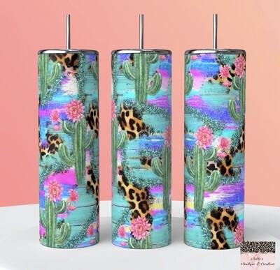 Cactus Western Tumbler