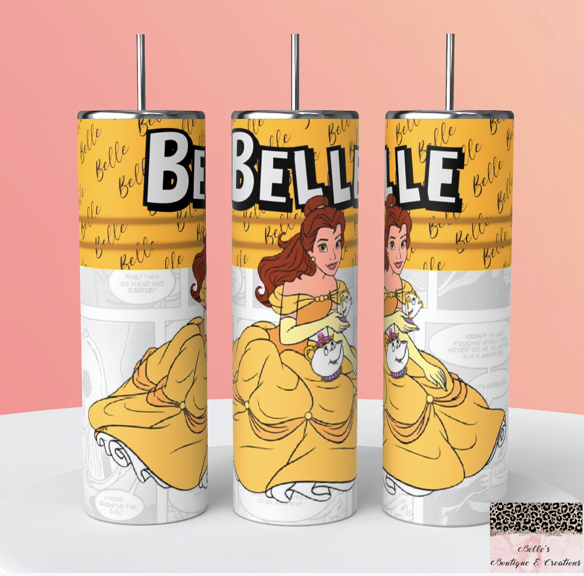 Beauty And The Beast Princess Belle Tumbler