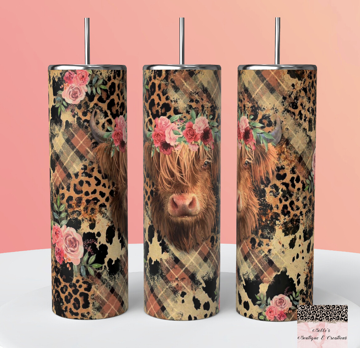 Highland Cow Tumbler
