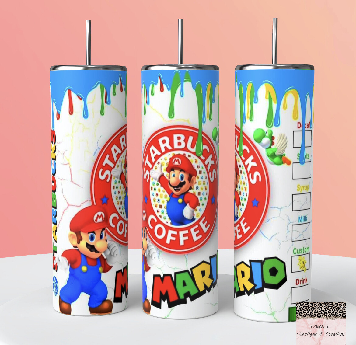 Mario Starbucks Tumbler