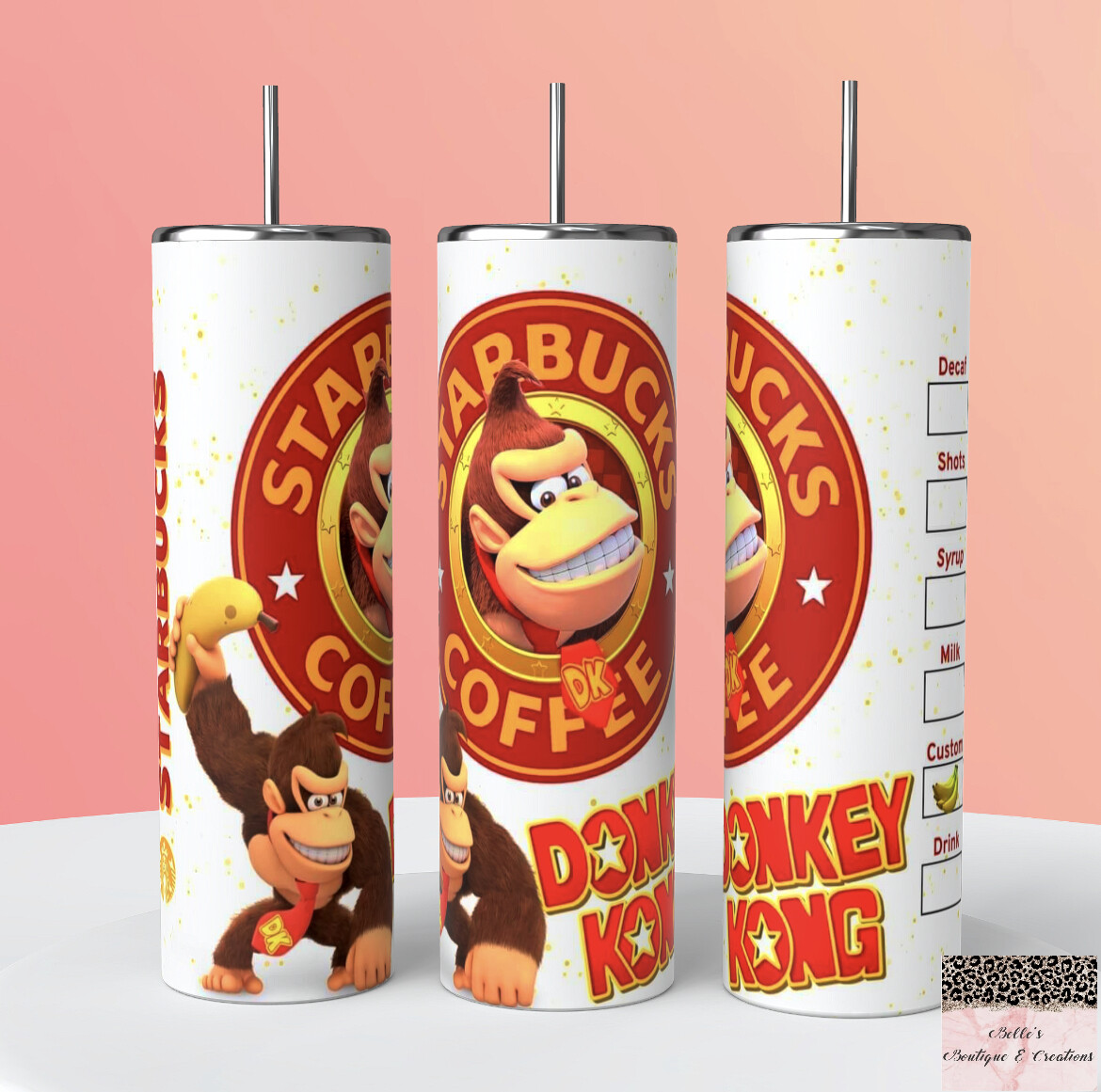 Donkey Kong Starbucks Tumbler